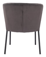 Aimee Gray Dining Chair (Set of 2) by Zuomod at Eve Furniture