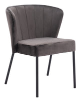 Aimee Gray Dining Chair (Set of 2) by Zuomod at Eve Furniture