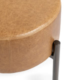 Aimie Sedona Brown Accent Stool by Classic Home at Eve Furniture