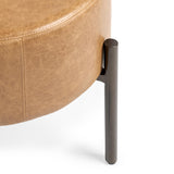 Aimie Sedona Brown Accent Stool by Classic Home at Eve Furniture