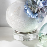 Ainsley White Table Lamp (Set of 2) by Crestview at Eve Furniture