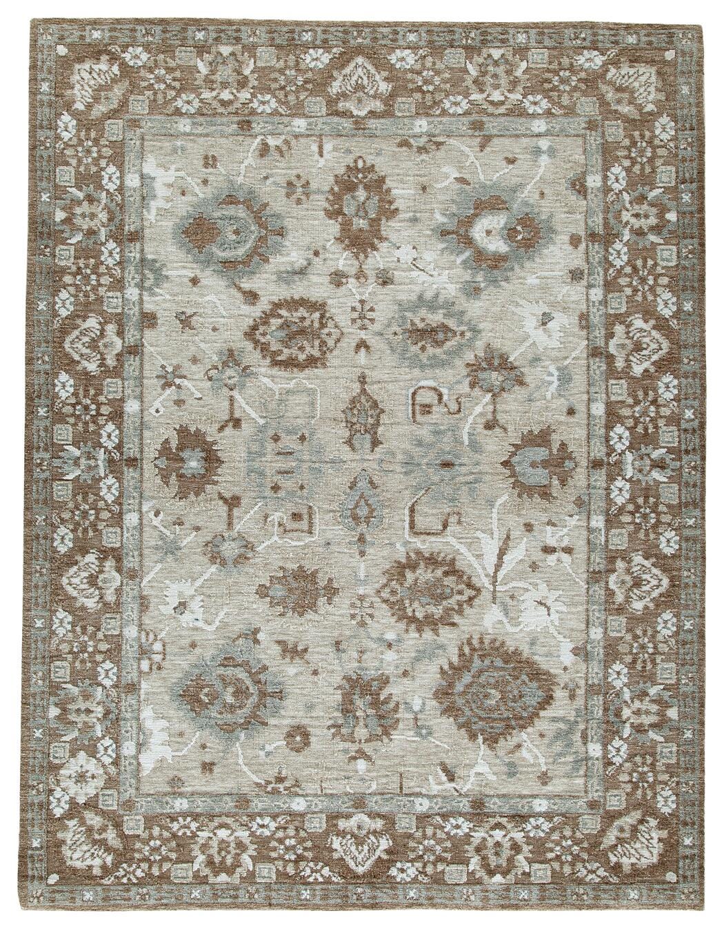 Ainswick Brown/Beige/Gray Memory Foam Large Rug by Ashley at Eve Furniture