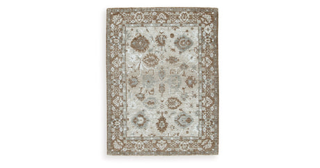 Ainswick Brown/Beige/Gray Memory Foam Medium Rug by Ashley at Eve Furniture