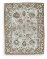 Ainswick Brown/Beige/Gray Memory Foam Medium Rug by Ashley at Eve Furniture