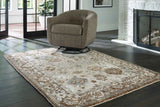 Ainswick Brown/Beige/Gray Memory Foam Medium Rug by Ashley at Eve Furniture