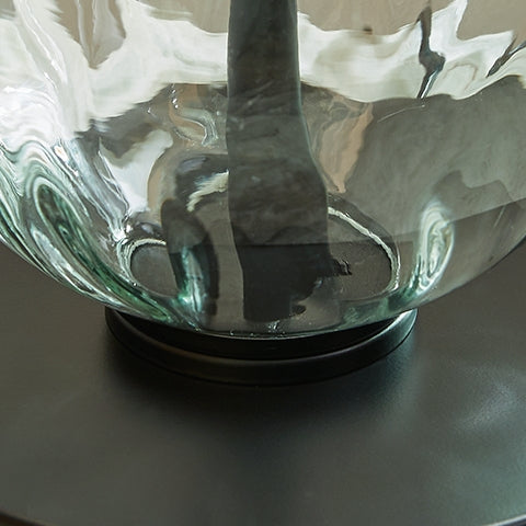 Airbal Clear/Black Table Lamp