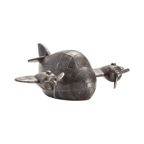 Airplane Grey Statue by Crestview at Eve Furniture