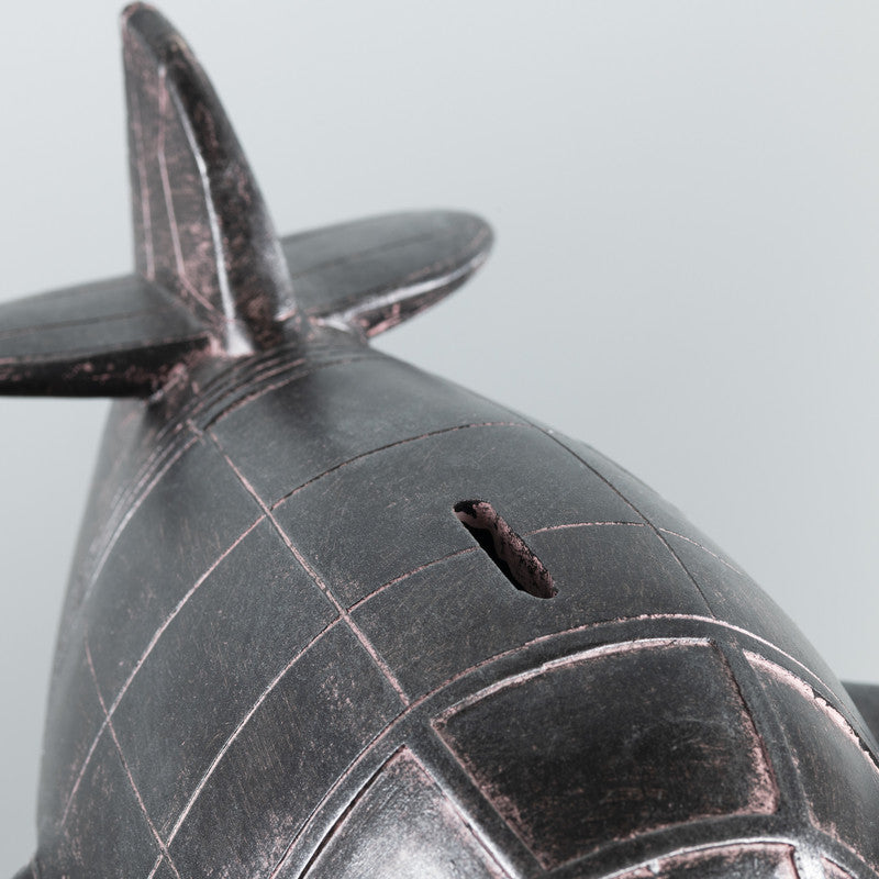 Airplane Grey Statue by Crestview at Eve Furniture