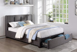 Aitana Graphite Eastern King Platform Bed
