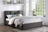 Aitana Graphite Eastern King Platform Bed