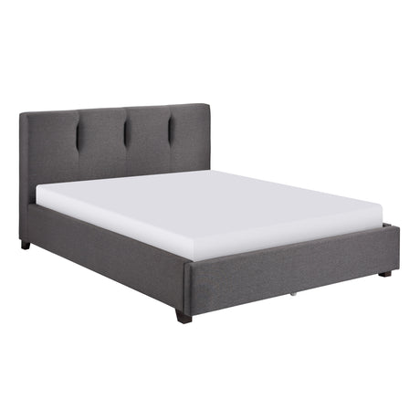 Aitana Graphite Full Platform Bed by Homelegance at Eve Furniture