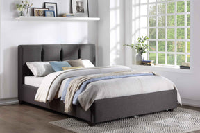 Aitana Graphite Full Platform Bed by Homelegance at Eve Furniture