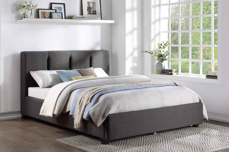 Aitana Graphite Full Platform Bed by Homelegance at Eve Furniture