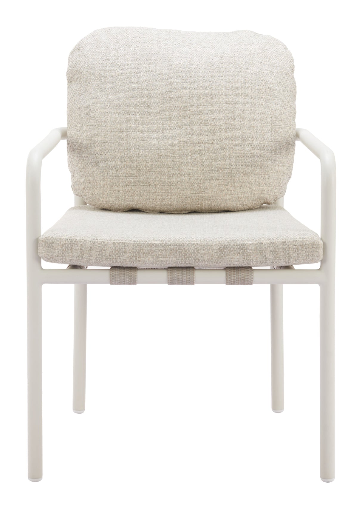 Aite Beige Outdoor Dining Chair (Set of 2) by Zuomod at Eve Furniture