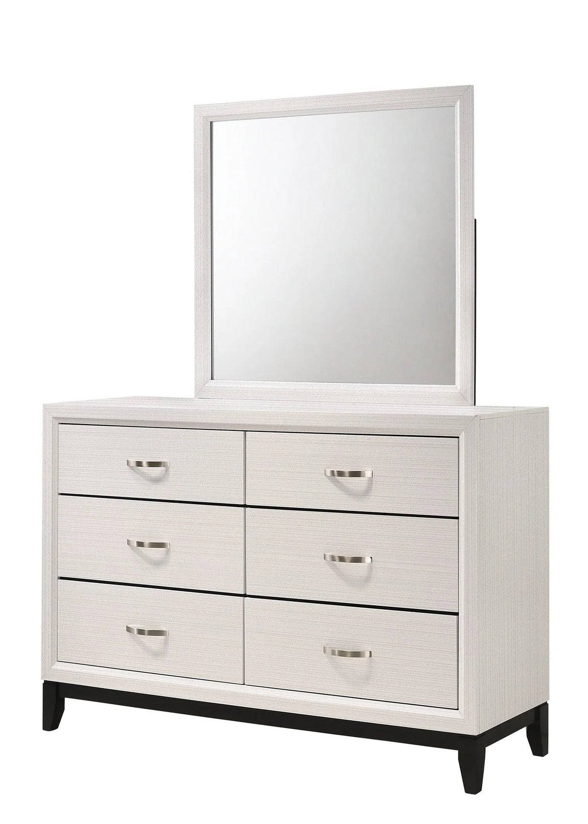 Akerson Chalk Bedroom Mirror (Mirror Only) by Crown Mark at Eve Furniture