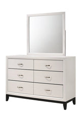 Akerson Chalk Bedroom Mirror (Mirror Only) by Crown Mark at Eve Furniture