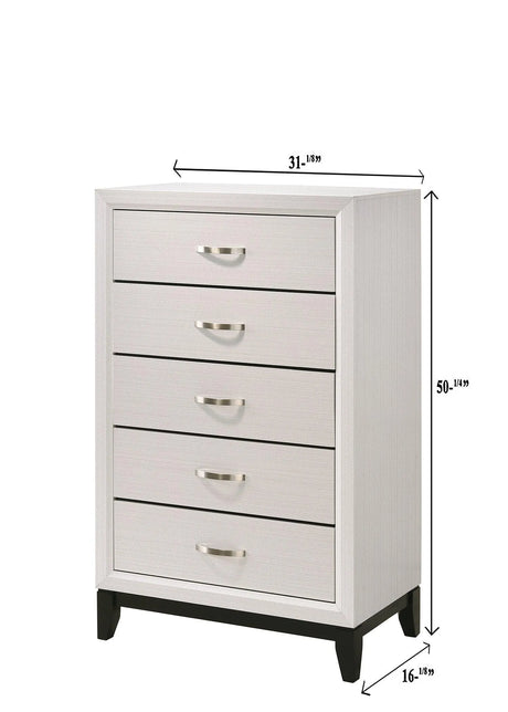 Akerson Chalk Chest by Crown Mark at Eve Furniture