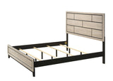 Akerson Driftwood King Panel Bed by Crown Mark at Eve Furniture