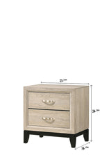 Akerson Driftwood Nightstand by Crown Mark at Eve Furniture
