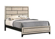 Akerson Driftwood Queen Panel Bed by Crown Mark at Eve Furniture