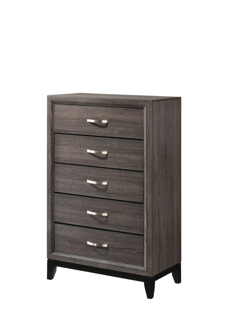 Akerson Gray Chest by Crown Mark at Eve Furniture