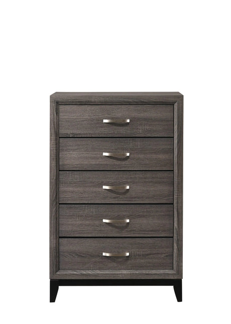 Akerson Gray Chest by Crown Mark at Eve Furniture