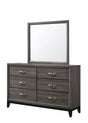 Akerson Gray Dresser by Crown Mark at Eve Furniture