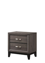 Akerson Gray Nightstand by Crown Mark at Eve Furniture