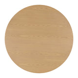 Akiba Natural Ash & Rattan 47" Round Dining Table by TOV Furniture at Eve Furniture