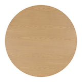 Akiba Natural Ash & Rattan 47" Round Dining Table by TOV Furniture at Eve Furniture