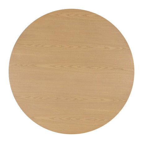 Akiba Natural Ash & Rattan 47" Round Dining Table by TOV Furniture at Eve Furniture