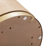 Akiba Natural Ash & Rattan 47" Round Dining Table by TOV Furniture at Eve Furniture