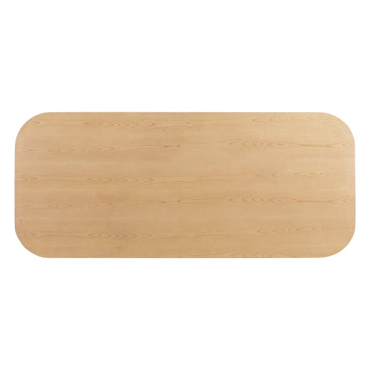 Akiba Natural Ash & Rattan 96" Rectangular Dining Table by TOV Furniture at Eve Furniture