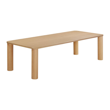 Akola Oak 106" Rectangular Dining Table by TOV Furniture at Eve Furniture