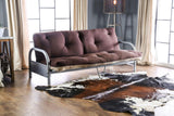 Aksel Khaki/Brown Futon Mattress by Furniture of America at Eve Furniture