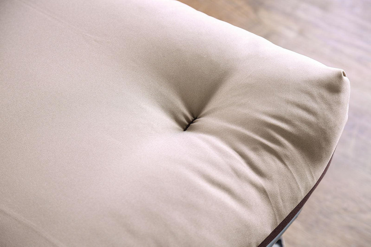 Aksel Khaki/Brown Futon Mattress by Furniture of America at Eve Furniture