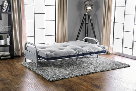 Aksel Gray/Navy Futon Mattress by Furniture of America at Eve Furniture