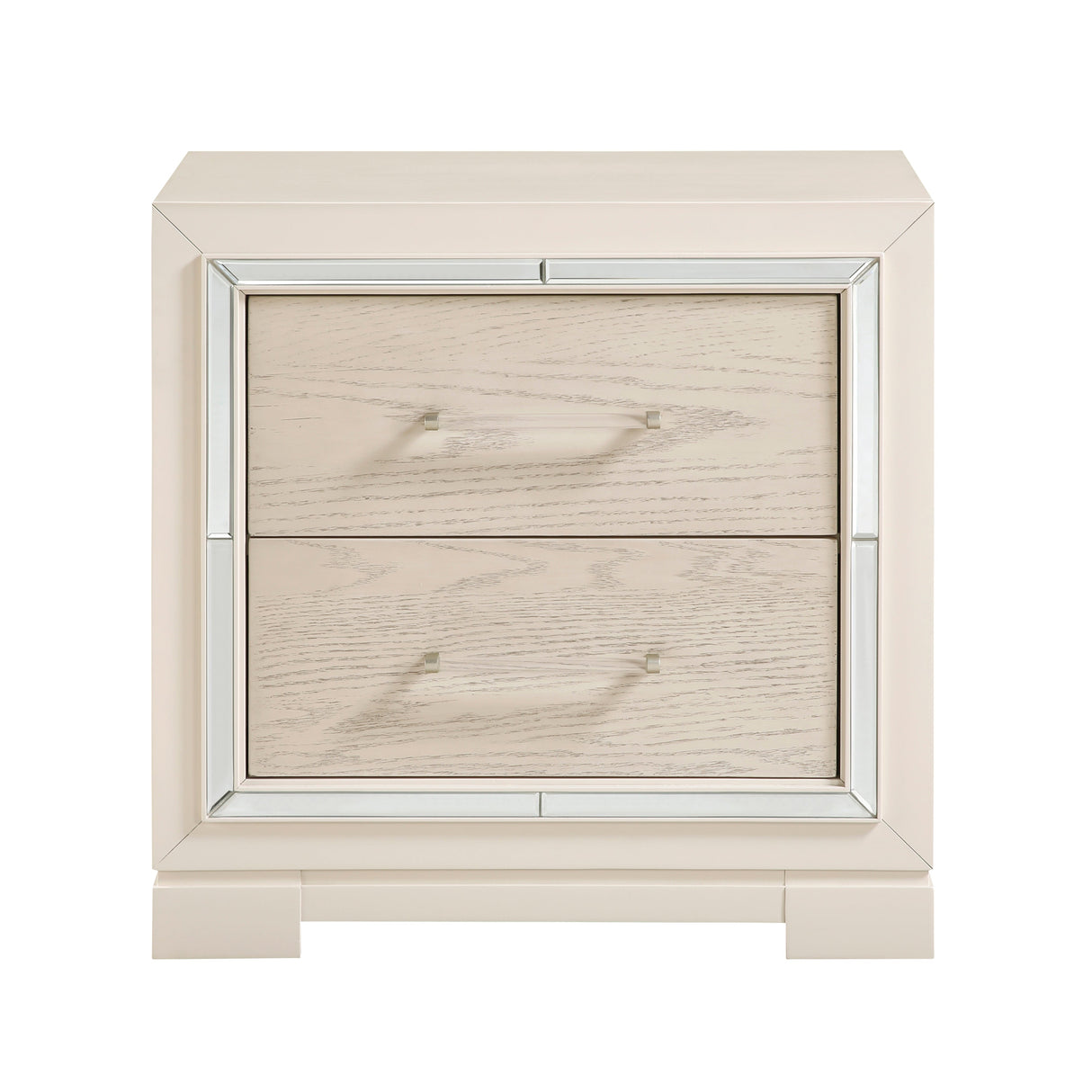 Alabaster Light Gray/Cream Bedroom Set by Homelegance at Eve Furniture
