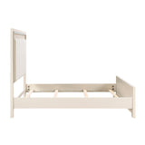 Alabaster Light Gray/Cream Bedroom Set by Homelegance at Eve Furniture