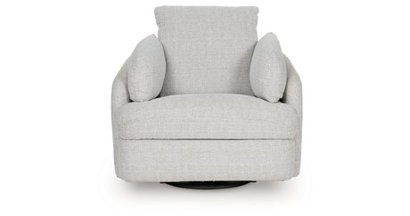 Alainmont Stone Swivel Power Recliner by Ashley at Eve Furniture