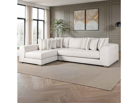 Alameda Natural Quartzite Sectional by Furniture of America at Eve Furniture