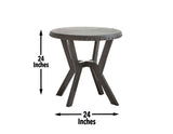 Alamo 3- Piece Set (Cocktail & 2 End Tables) by Steve Silver at Eve Furniture