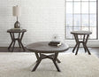 Alamo 3- Piece Set (Cocktail & 2 End Tables) by Steve Silver at Eve Furniture