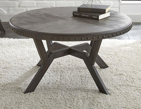 Alamo Round Cocktail Table by Steve Silver at Eve Furniture