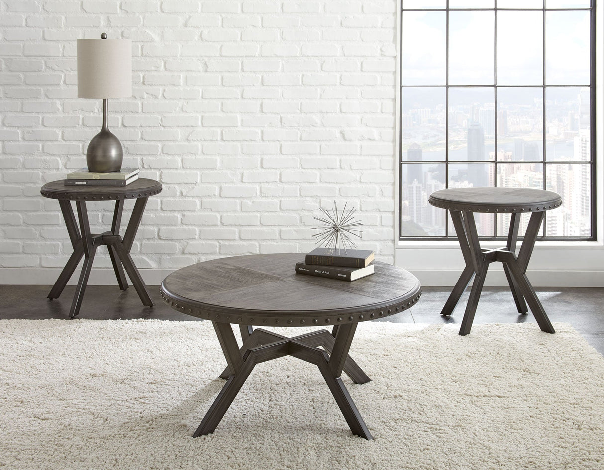 Alamo Round End Table