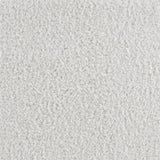Alamosa White Boucle Upholstered Eastern King Wingback Platform Bed by Coaster at Eve Furniture