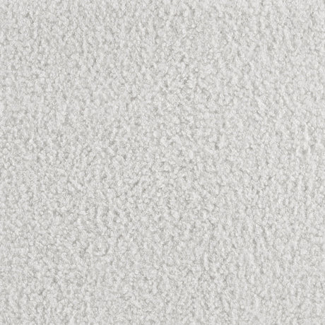 Alamosa White Boucle Upholstered Eastern King Wingback Platform Bed by Coaster at Eve Furniture