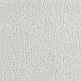 Alamosa White Boucle Upholstered Eastern King Wingback Platform Bed by Coaster at Eve Furniture