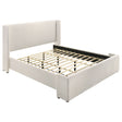 Alamosa White E King Bed by Coaster at Eve Furniture