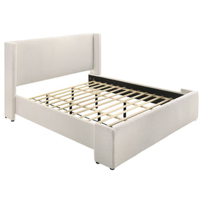 Alamosa White E King Bed by Coaster at Eve Furniture